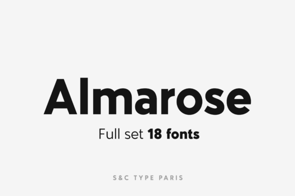 Almarose: A Font for Polished Branding