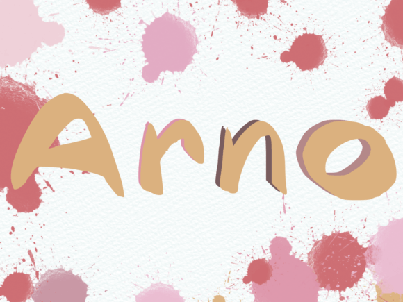Arno Font: A Quirky Script for Crafting and Selling with Charm