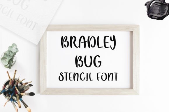 Bradley Bug Stencil: A Font for Digital Designers