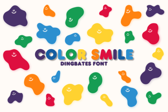 Color Smile Font for Joyful Web Design