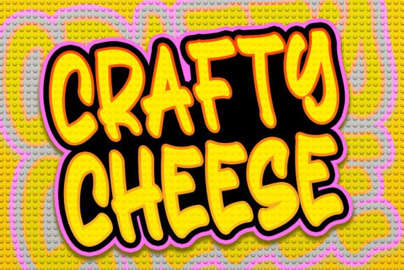 Crafty Cheese Font for Creative Campaigns