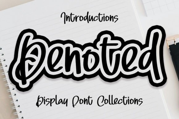 Denoted: A Friendly Typeface for Thoughtful Design