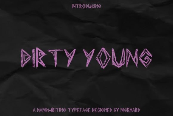 Dirty Young Font Review: A Bold Typeface for Modern Campaigns