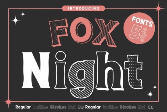 Fox Night Font for Web Design