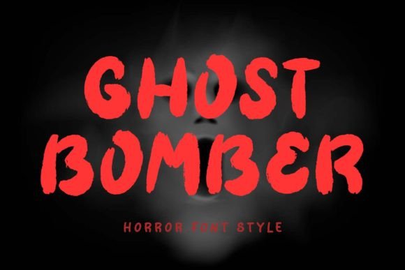 Ghost Bomber: A Scary Font for Bold Branding