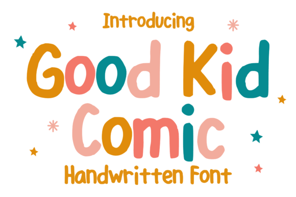 Good Kid Comic Font for Creative Marketing