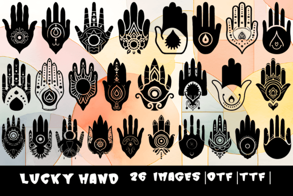 Lucky Hand: A Font for Creative Campaigns