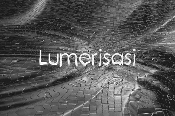 Lumerisasi Script Font for Quirky Craft Projects