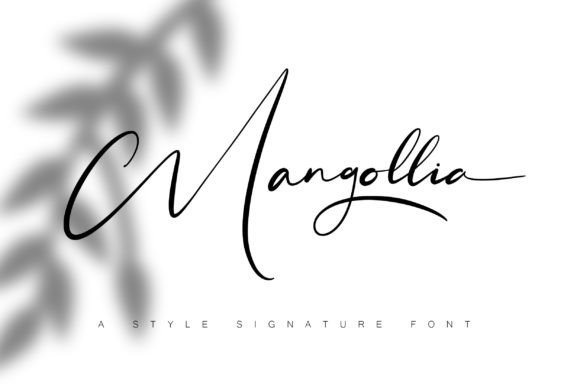 Mangollia: A Luxurious Script Font