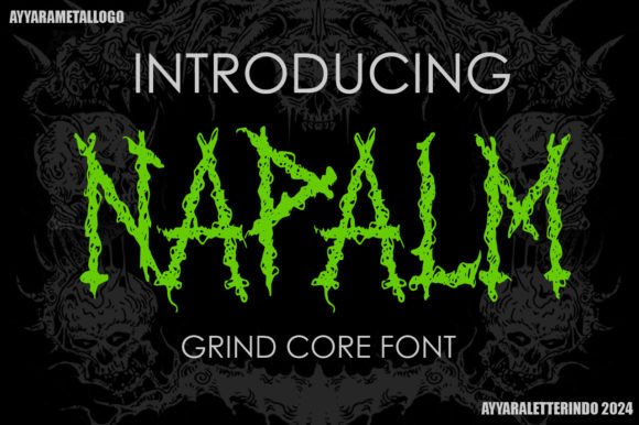 Napalm: A Bold Blackletter Font