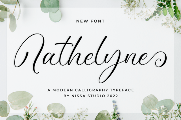Nathelyne Font: A Delightful Script for Branding Projects