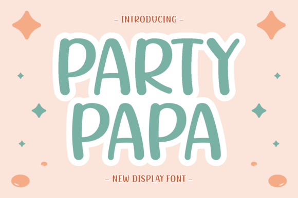 Party Papa Font for Business