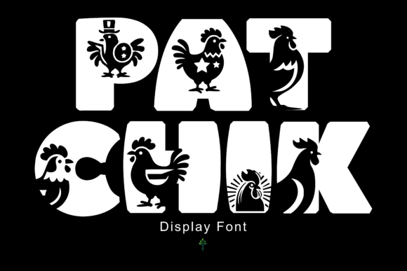 Patchikn: A Creative Font for Display