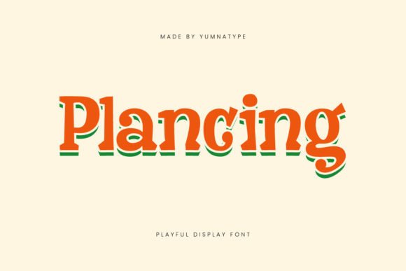 Plancing: A Playful Font for Impact