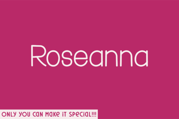 Roseanna Rounded: A Font for Business Brilliance