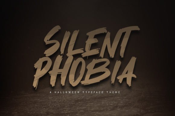 Silent Phobia: A Script Font for Bold Designs