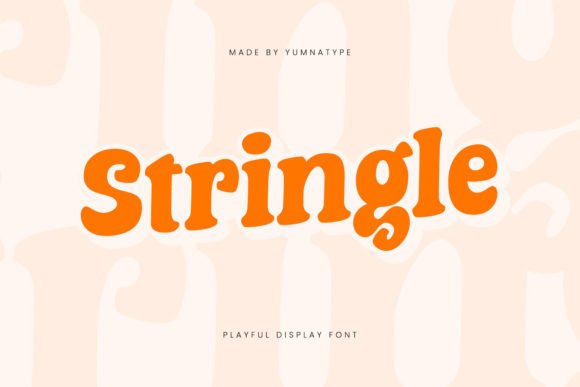 Stringle: A Fun Font for Web Design