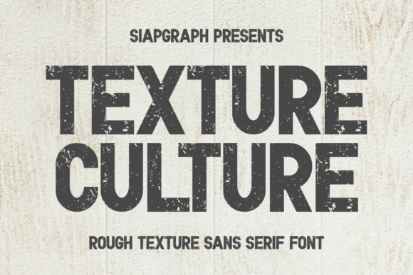 Texture Culture Font Review