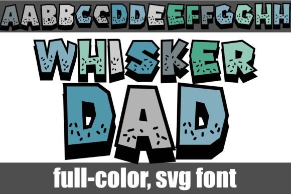 Whisker Dad Font for Creative Makers