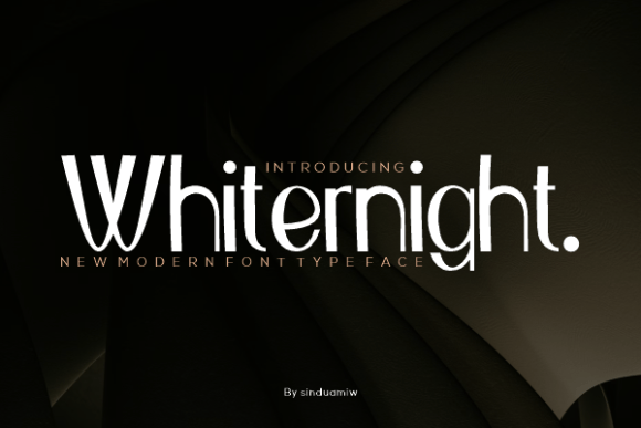 Whiternight: A Friendly Sans Serif